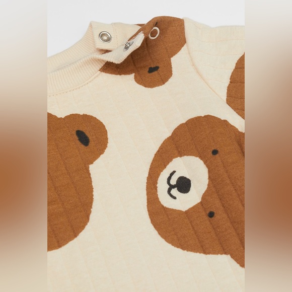 H&M- Bear Sweat Set - Picture 2 of 3